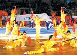 Khai mạc giải Vô địch Wushu thế giới lần thứ 8 tại Việt Nam