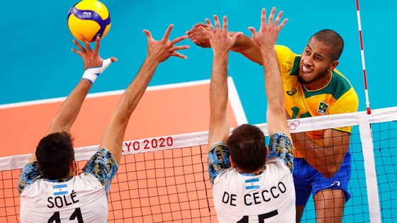 Bóng chuyền nam: Vượt qua cựu vương Brazil, Argentina giành HCĐ Olympic thứ 2 ảnh 1 Bóng chuyền nam: Vượt qua cựu vương Brazil, Argentina giành HCĐ Olympic thứ 2 ảnh 1