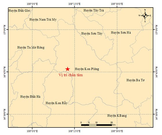 Quảng Nam: Ghi nhận một trận động đất có cường độ rung lắc lớn nhất từ trước đến nay ảnh 1