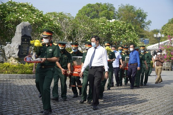 Quảng Trị: Truy điệu, an táng 24 hài cốt liệt sĩ hy sinh tại Lào ảnh 2 Quảng Trị: Truy điệu, an táng 24 hài cốt liệt sĩ hy sinh tại Lào ảnh 2