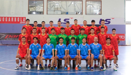 Đội tuyển futsal Việt Nam chuẩn bị cho vòng play-off World Cup 2021