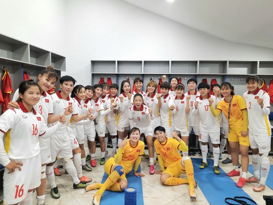 Đội tuyển nữ Việt Nam khả năng cao giành quyền tham dự VCK Giải vô địch nữ châu Á 2022. Ảnh: VFF