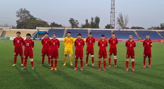 Tuyển nữ Việt Nam thắng tưng bừng để giành vé dự cúp châu Á ảnh 1 Tuyển nữ Việt Nam thắng tưng bừng để giành vé dự cúp châu Á ảnh 1