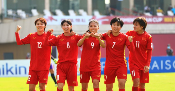 Đội tuyển Việt Nam có nhiều cơ hội dự World Cup nữ 2023. Ảnh: AFC