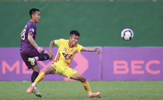 B.BD dự báo gặp nhiều khó khăn khi làm khách trước Thanh Hóa ở vòng 2 V-League 2022. Ảnh: ANH TRẦN