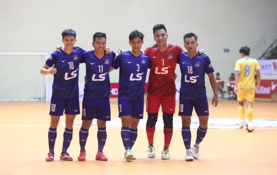 Thái Sơn Nam khởi đầu lượt về Giải futsal HD Bank VĐQG 2022 bằng chiến thắng đậm. ẢNH: ANH TRẦN
