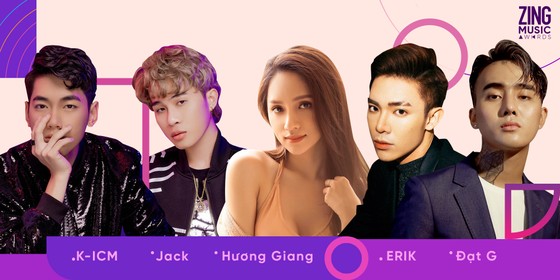 Zing Music Awards 2019 công bố top 10 đề cử ảnh 2