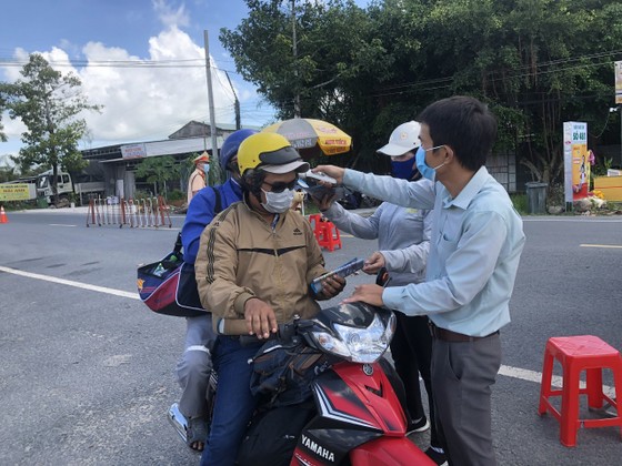 Hậu Giang tái thiết lập các chốt kiểm soát phòng, chống dịch Covid-19 ảnh 1 Hậu Giang tái thiết lập các chốt kiểm soát phòng, chống dịch Covid-19 ảnh 1