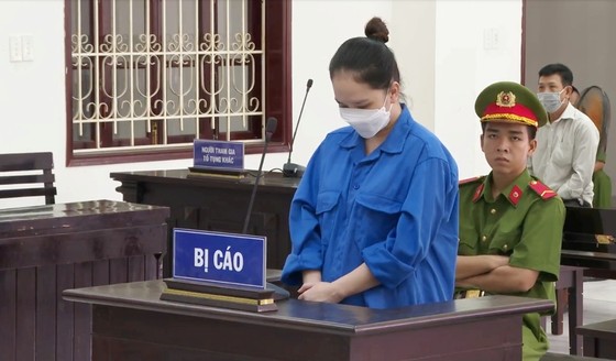 Bị cáo Bùi Kim Châu tại tòa