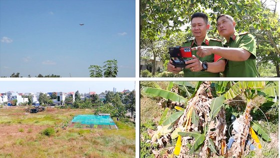 Thực hành tuần tra địa bàn bằng drone ở TP Thủ Đức, TPHCM