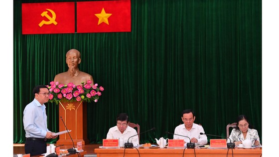 Bí thư Thành ủy TPHCM Nguyễn Văn Nên: “Giải quyết công việc trôi chảy phục vụ người dân“ ảnh 5
