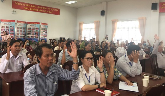 Cử tri thống nhất giới thiệu đồng chí Phan Thị Thắng ứng cử ĐB HĐND TPHCM ảnh 2 Cử tri thống nhất giới thiệu đồng chí Phan Thị Thắng ứng cử ĐB HĐND TPHCM ảnh 2