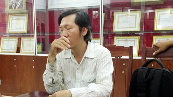 Nguyễn Tấn Quan từng giả danh phóng viên Báo SGGP và bị phát hiện, bắt giữ tại Hội Liên hiệp Phụ nữ TPHCM. Ảnh: HỒNG HẢI