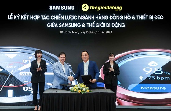 Samsung và Thế Giới Di Động hợp tác độc quyền phân phối Galaxy Watch 3