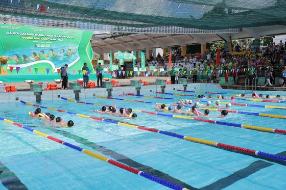 Nestlé MILO đồng hành Giải Bơi cứu đuối Thanh thiếu nhi toàn quốc - Đường đua xanh năm 2022