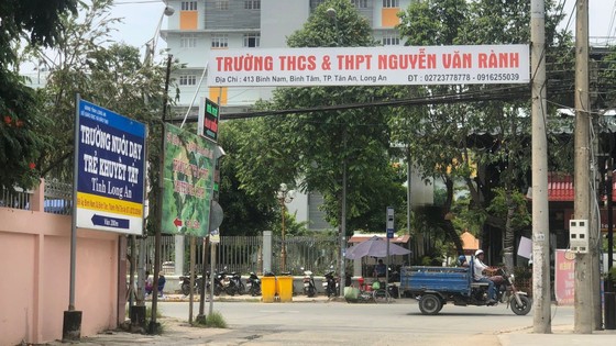 Trường THCS và THPT Nguyễn Văn Rành (TP Tân An)