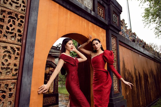 Dàn hoa hậu, á hậu rực rỡ giữa Cố đô Huế ảnh 8