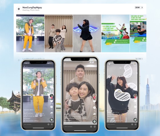 Thử thách tập thể dục thu hút nhiều người sau MV "Nào cùng một vòng Việt Nam" ảnh 4