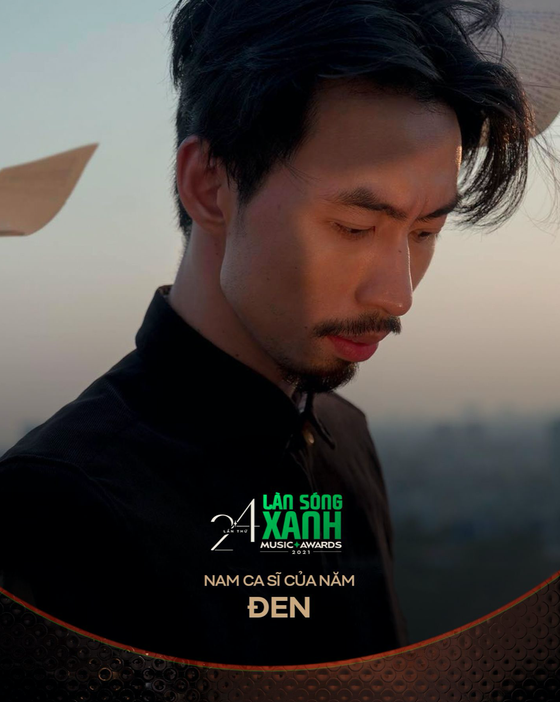 Rapper Đen Vâu, Hứa Kim Tuyền “bội thu” Giải thưởng Làn Sóng Xanh 2021 ảnh 6