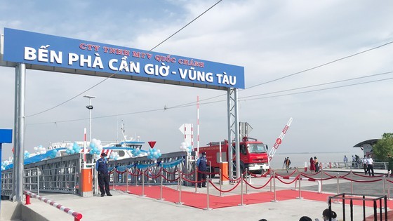 Bến phà Cần Giờ - Vũng Tàu. Ảnh: QUỐC HÙNG