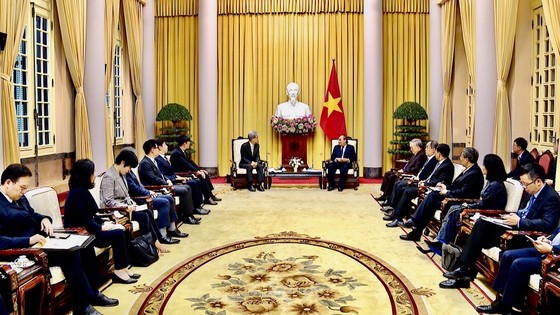 Chủ tịch nước Nguyễn Xuân Phúc tiếp Ngài Kim Sang-Hwan, Bộ trưởng Bộ Quản lý Tòa án quốc gia, Tòa án Tối cao Hàn Quốc ảnh 2
