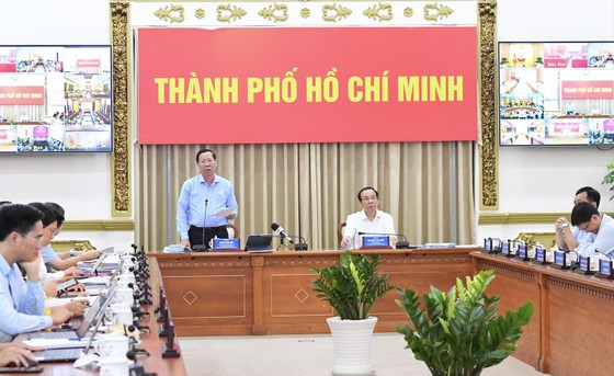 Chủ tịch UBND TPHCM Phan Văn Mãi: TPHCM tập trung quyết liệt để triển khai nghị quyết thay Nghị quyết 54 ảnh 3