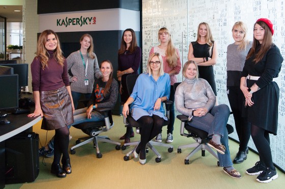 Kaspersky Lab luôn cam kết thúc đẩy sự nghiệp trong lĩnh vực an ninh mạng cho nữ giới 