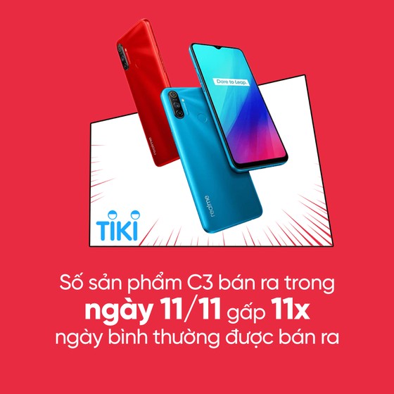 Các dòng smartphone và phụ kiện realme “cháy DEAL” trong ngày mua sắm 11-11 ảnh 5 Các dòng smartphone và phụ kiện realme “cháy DEAL” trong ngày mua sắm 11-11 ảnh 5