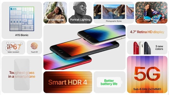 iPhone SE 3, iPad Air 5, Mac Studio... có gì đặc biệt? ảnh 1