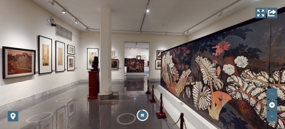 Khám phá tinh hoa mỹ thuật Việt với tour 3D ảnh 1 Khám phá tinh hoa mỹ thuật Việt với tour 3D ảnh 1