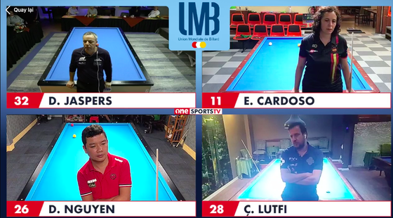 “Song Chiến” Việt Nam ra quân chệch choạc giải Billiards “10X4” OneCarom Virtual Challenge ảnh 1