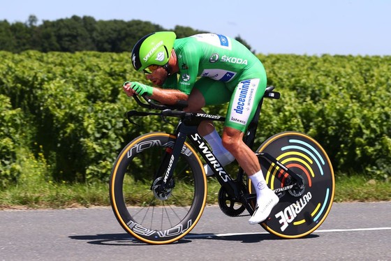 Wout Van Aert thắng chặng cá nhân tính giờ với tốc độ trung bình 51,5 km/giờ ảnh 3
