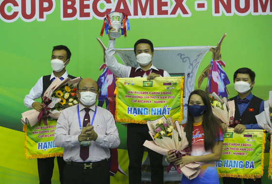 Nguyễn Như Lê đăng quang giải Billiards Carom 3 băng Bình Dương 2021 ảnh 2