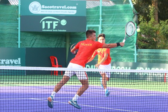 Việt Nam giành suất dự vòng play-off thăng hạng nhóm 2 tại Davis Cup 2022 ảnh 3