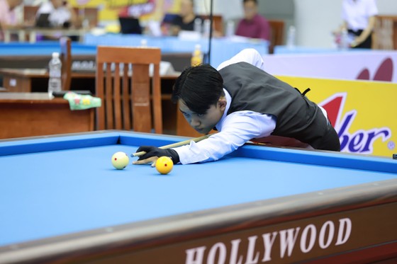 Cơ thủ trẻ Chiêm Hoàng Thái tạo dấu ấn ngay lần đầu dự giải Billiards đẳng cấp nhất thế giới World Championship ảnh 1
