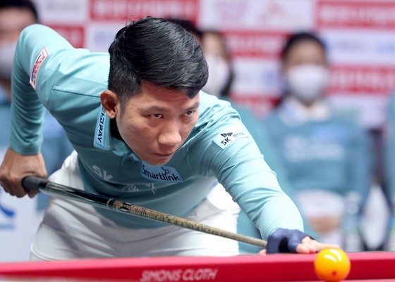 Ngô Đình Nại đang từng bước hoà nhập PBA. Ảnh: Kim Young Hun