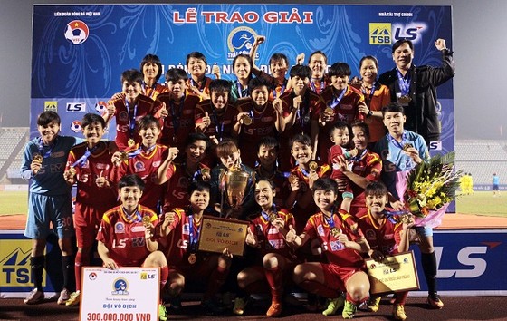 300 triệu đồng cho đội vô địch giải bóng đá nữ VĐQG – Cúp Thái Sơn Bắc 2018 ảnh 1 300 triệu đồng cho đội vô địch giải bóng đá nữ VĐQG – Cúp Thái Sơn Bắc 2018 ảnh 1