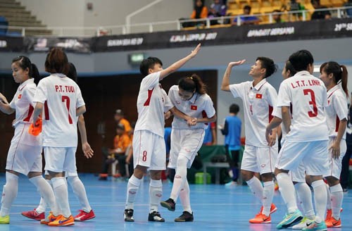 ĐT futsal nữ Việt Nam trước cơ hội lịch sử giành vé vào bán kết châu Á ảnh 1 ĐT futsal nữ Việt Nam trước cơ hội lịch sử giành vé vào bán kết châu Á ảnh 1
