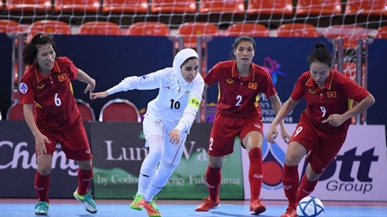 ĐKVĐ Iran buộc futsal nữ Việt Nam dừng bước trước ngưỡng cửa chung kết ảnh 1 ĐKVĐ Iran buộc futsal nữ Việt Nam dừng bước trước ngưỡng cửa chung kết ảnh 1