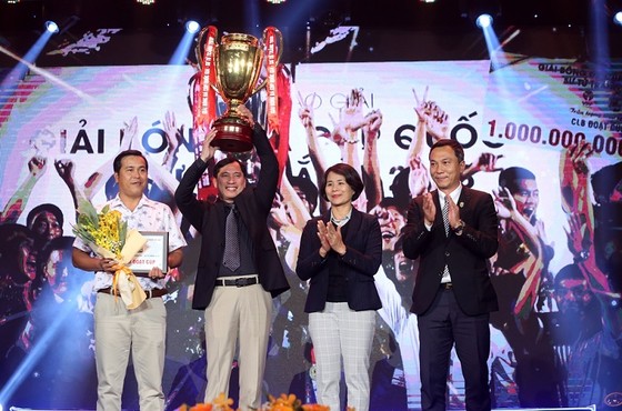 Becamex Bình Dương gây ấn tượng với ngôi vô địch Cúp Quốc gia 2018. Ảnh: MINH HOÀNG