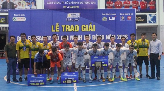Tân Hiệp Hưng vô địch giải futsal TPHCM - Cúp LS 2018 ảnh 1
