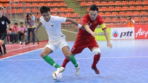 Cuộc so tài giữa Việt Nam và Indonesia ở vòng loại