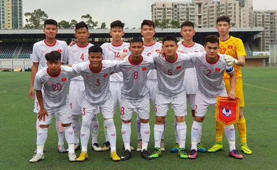Đội U18 Việt Nam. Ảnh: Đoàn Nhật