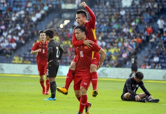 Hai lần gặp gỡ gần đây, U23 Việt Nam đều đánh bại Thái Lan. Ảnh: Anh Khoa
