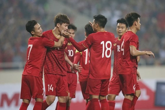 U23 Việt Nam hồi hộp chờ xác định đối thủ. Ảnh: Anh Khoa