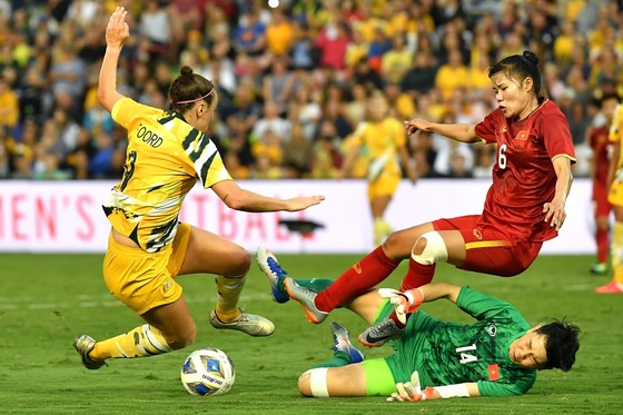 Đội nữ Australia loại đội Việt Nam ở vòng play-off. Ảnh: VFF