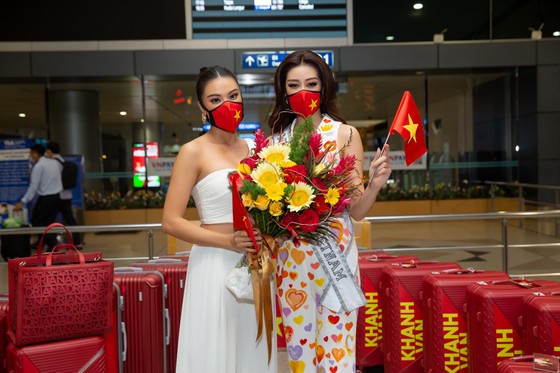 Hoa hậu Khánh Vân chính thức lên đường sang Mỹ chinh phục Miss Universe ảnh 7 Hoa hậu Khánh Vân chính thức lên đường sang Mỹ chinh phục Miss Universe ảnh 7