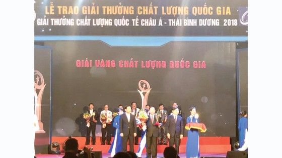 Vedan Việt Nam vinh dự nhận Giải Vàng Chất lượng Quốc gia năm 2018 ảnh 1