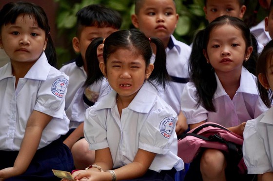 TPHCM: Hơn 1,3 triệu học sinh tựu trường ảnh 9 TPHCM: Hơn 1,3 triệu học sinh tựu trường ảnh 9