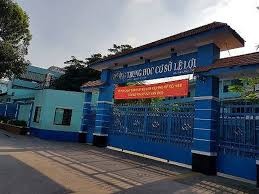 Trường THCS Lê Lợi (quận 3), nơi xảy ra vụ việc cô giáo bắt học sinh viết cam kết không bị điểm kém
